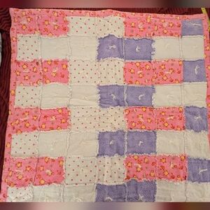 Adorable handmade quilt